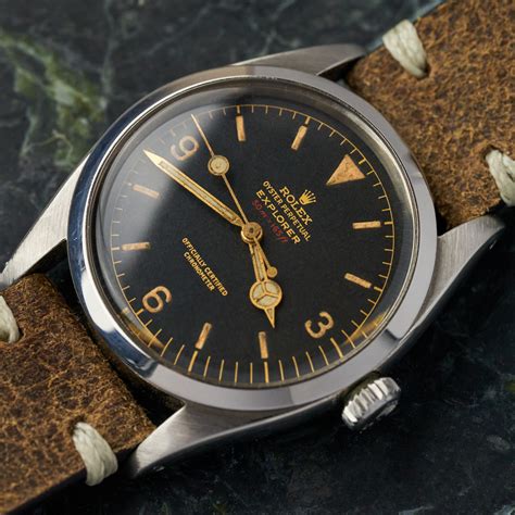 rolex explorer 6610 red depth|1963 rolex explorer.